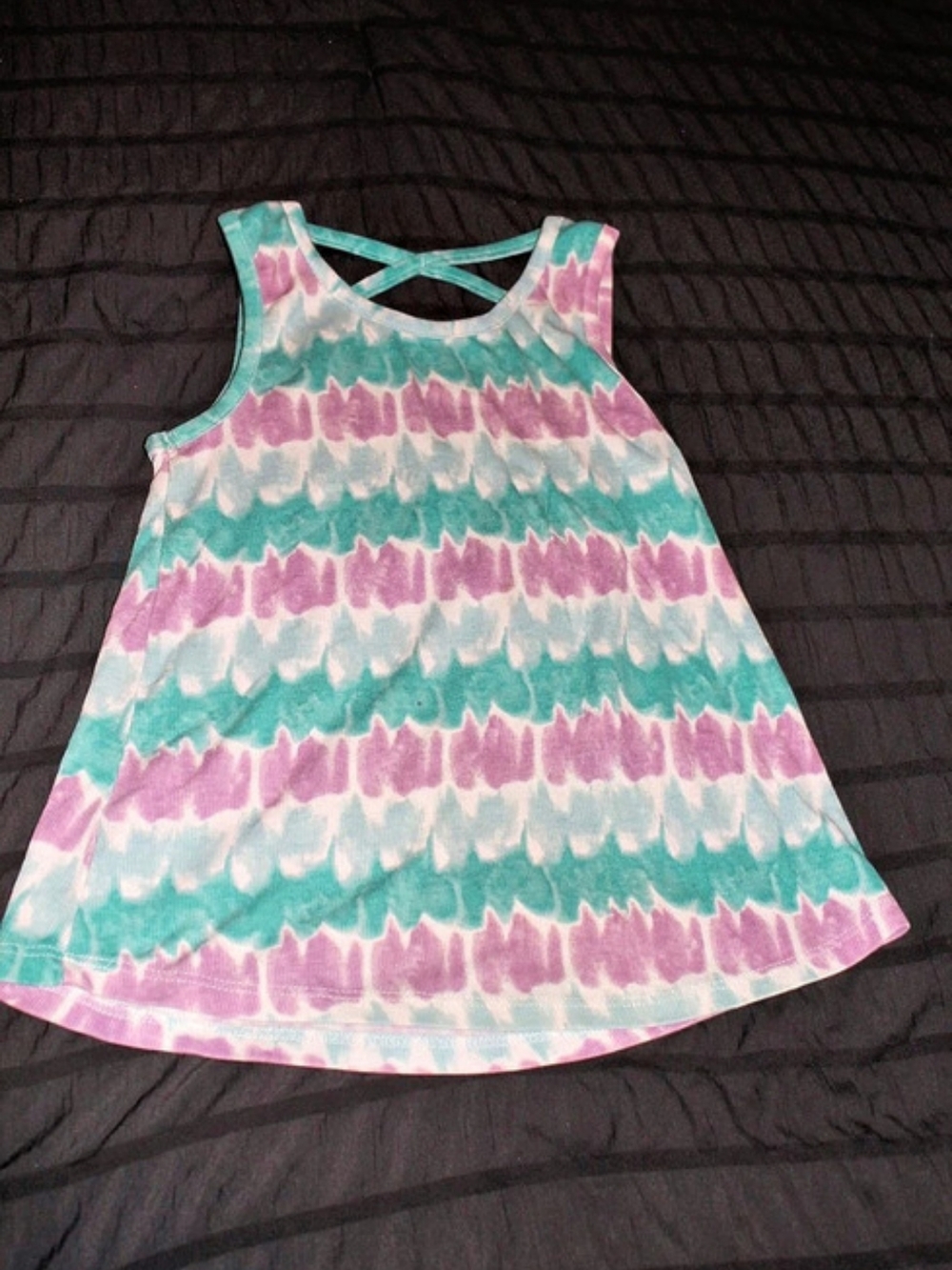 Wonder Nation Girls Size 6-6X Abstract Sleeveless Top